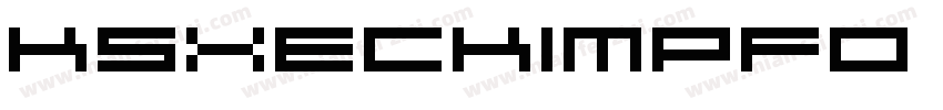 KSXECKIMPF0 31 00字体转换